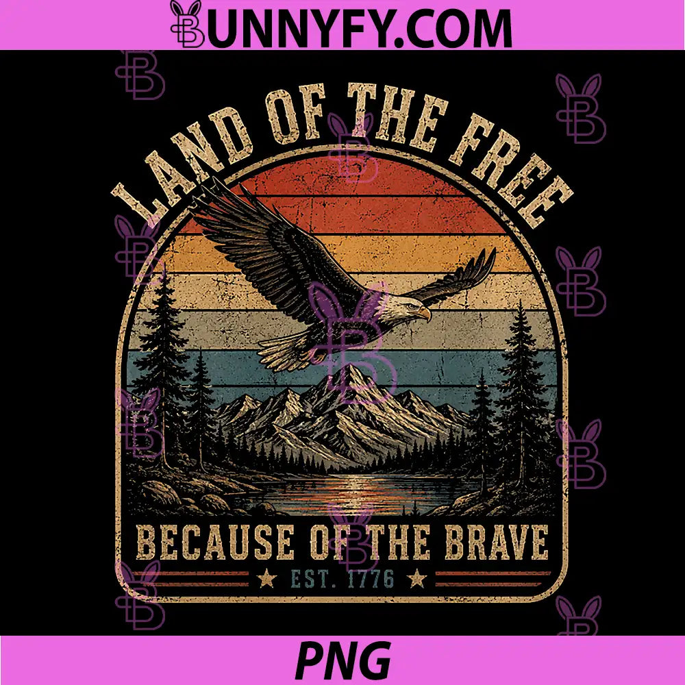 Land of THE Free USA PNG, Patriotic America Freedom PNG