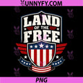 Land of The Free PNG, American Flag Shield PNG