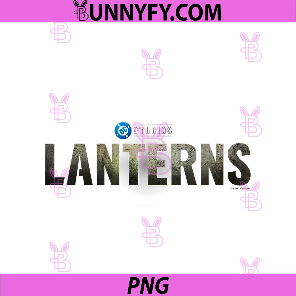 Lanterns DC Studios Lanterns PNG, Official Series Logo PNG