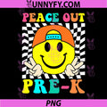 Last Day of School Peace Out Pre-K PNG, Boy Graduation Prek PNG