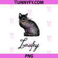 Laufey PNG, Black Cat PNG