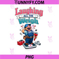 Laughing All The Weigh PNG, Plumber Pipe Pun Graphic PNG