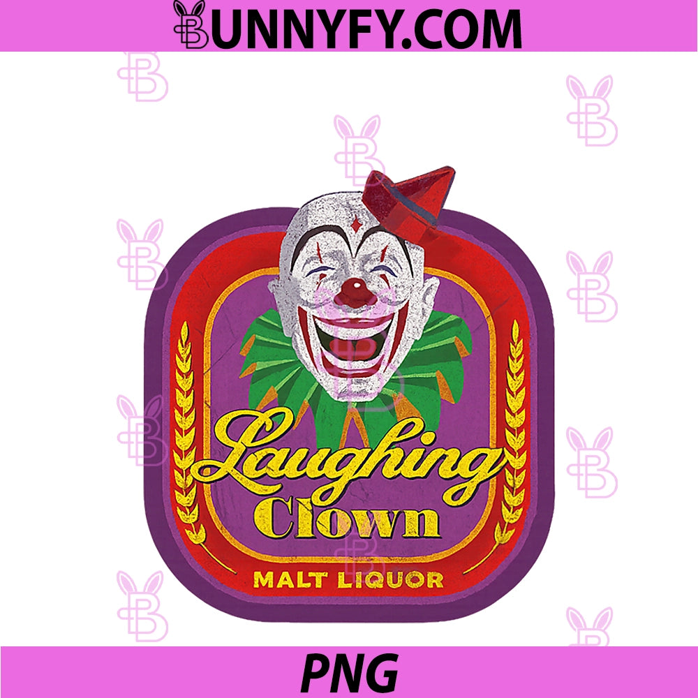 Laughing Clown PNG, Malt Liquor PNG