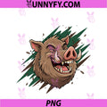 Laughing Wild Boar Funny PNG, Hunter Forest Hog PNG