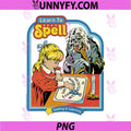 Learn to Spell Sarcastic Ghost PNG, Retro Funny Humor PNG