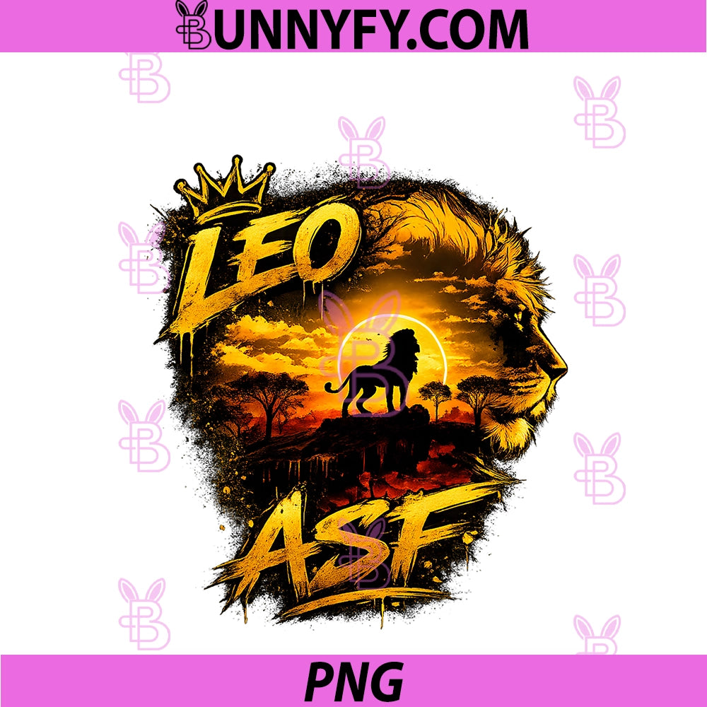 Leo ASF Lion Graffiti Zodiac PNG, King Urban Street Art Graphic PNG
