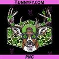 Leopard Camo Deer Hunting PNG, St. Patrick’s Day Lucky Shamrock PNG