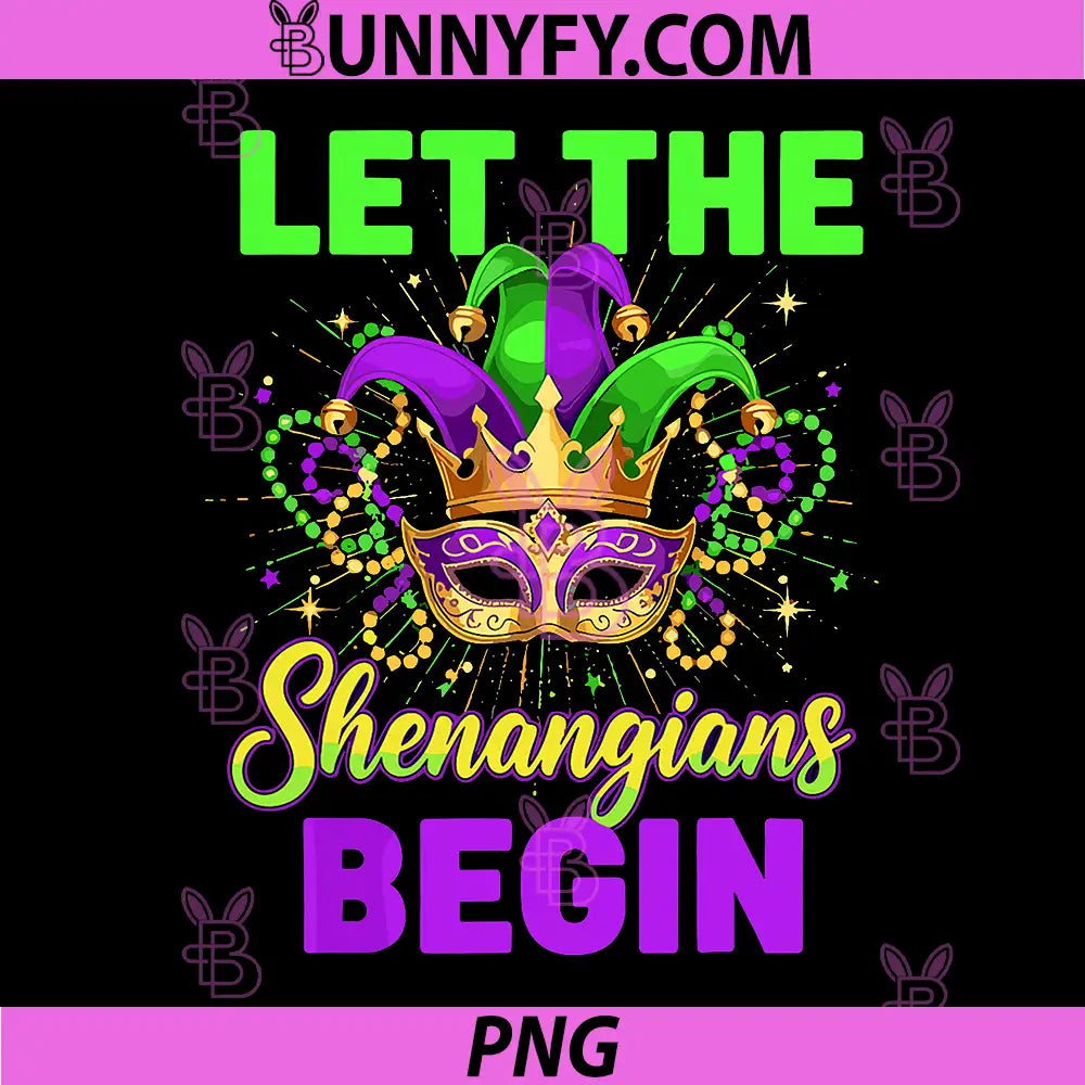 Let The Shenanigans Begin PNG, Mardi Gras Children PNG