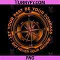 Let Your Past Be Your Compass PNG, But Never Your Anchor PNG