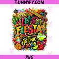 Lets Fiesta San Antonio 2026 PNG, Cinco De Mayo PNG
