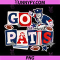 Go Pats PNG, New England Patriots Football Fan PNG