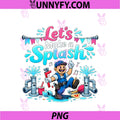Lets Make a Splash Plumber PNG, Pipe Pun Party Graphic PNG