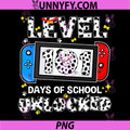Level Unlocked 100 Days of School PNG, 101 Days Game Controller PNG