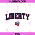 Liberty University PNG, Flames Arch Logo PNG