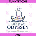 Life Is An Odyssey PNG, Design PNG