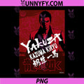 Yakuza Action Game Character Poster PNG, Japanese Gang PNG
