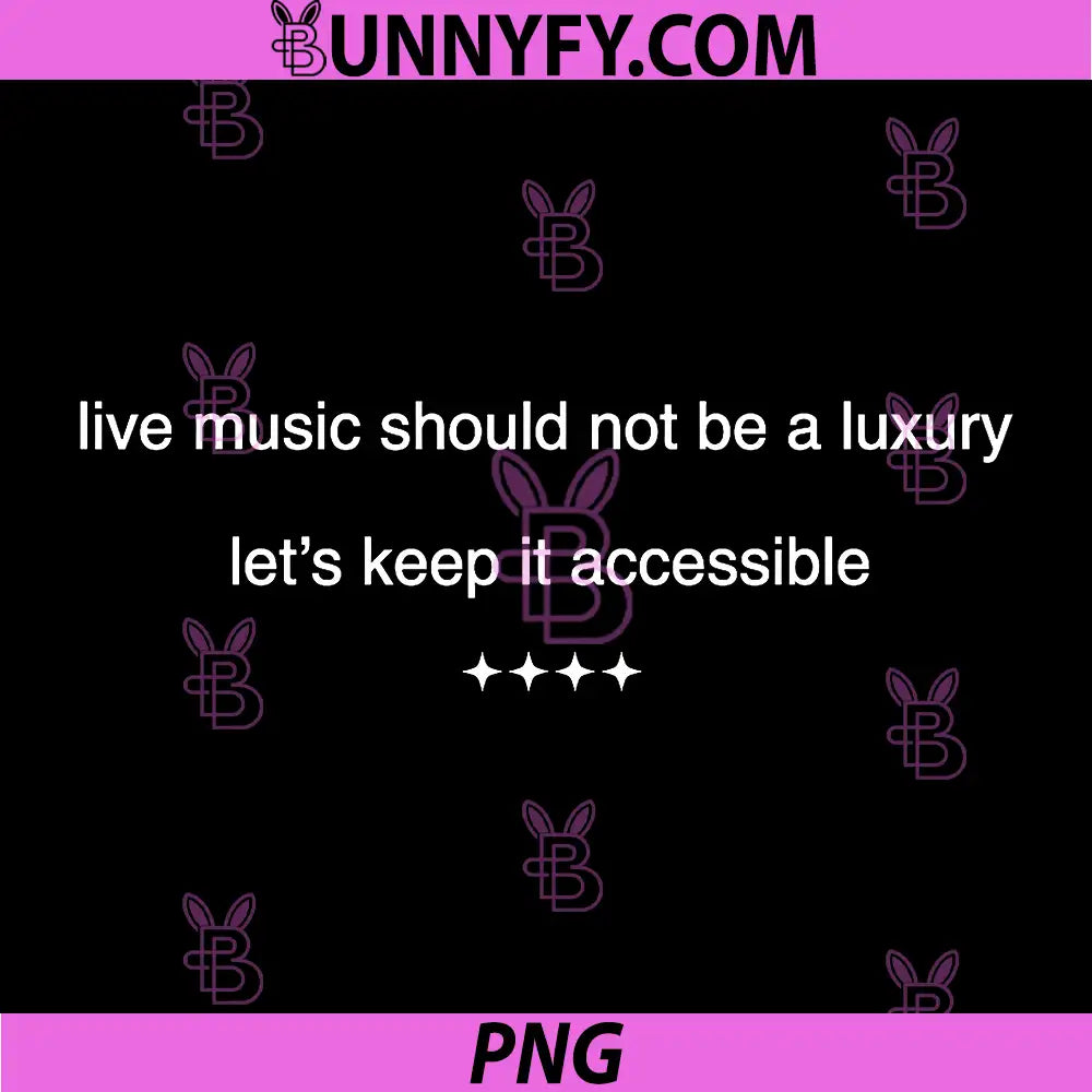 Live Music Should Not Be A Luxury PNG, Lets Keep It Accessible PNG