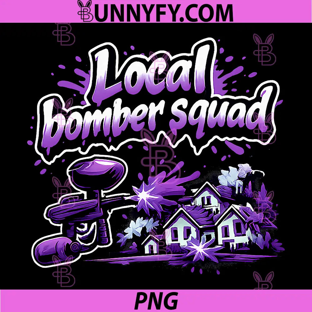 Local Bomber Squad PNG, Graffiti Badge Paintball Houses PNG