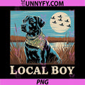 Local Boy PNG, Black Lab Hunting PNG