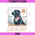Local Boy Labrador Hunting Dog PNG, Duck Hunting PNG