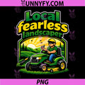 Local Fearless Landscaper PNG, Pride Badge Graphic PNG