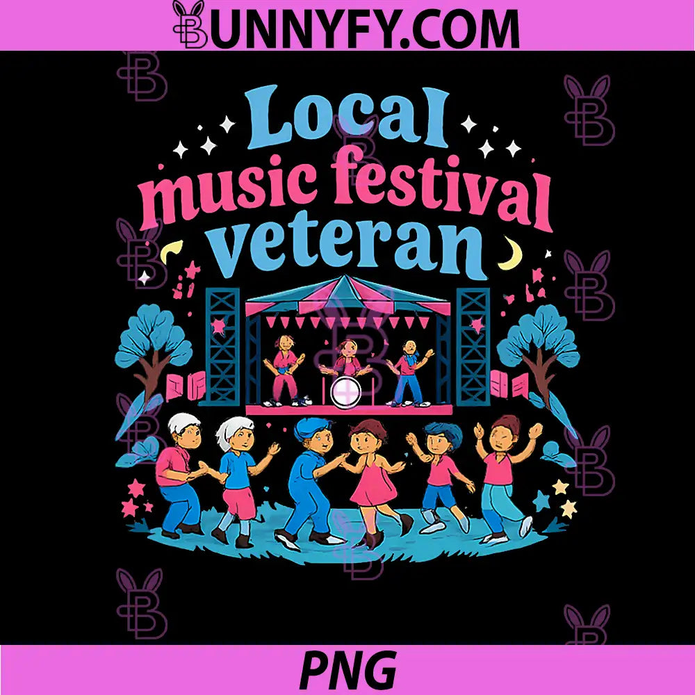 Local Music Festival Veteran PNG, Groovy Pride Badge PNG