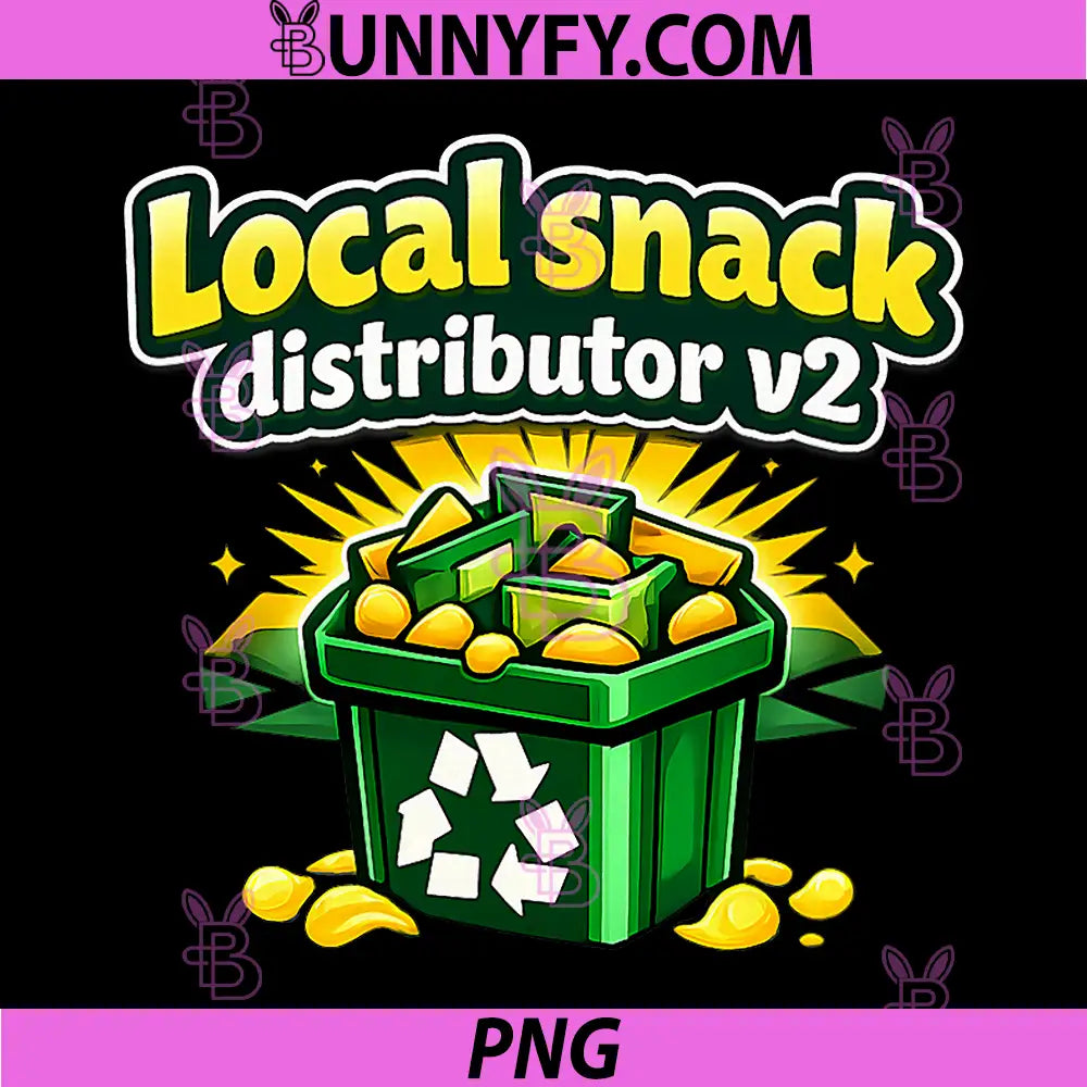 Local Snack Distributor v2 PNG, Local Pride Badge Design PNG