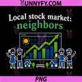 Local Stock Market Neighbors PNG, Local Pride Badge PNG