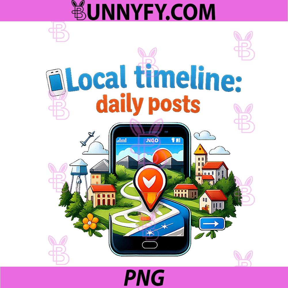 Local Timeline Daily Posts PNG, Pride Badge Graphic PNG