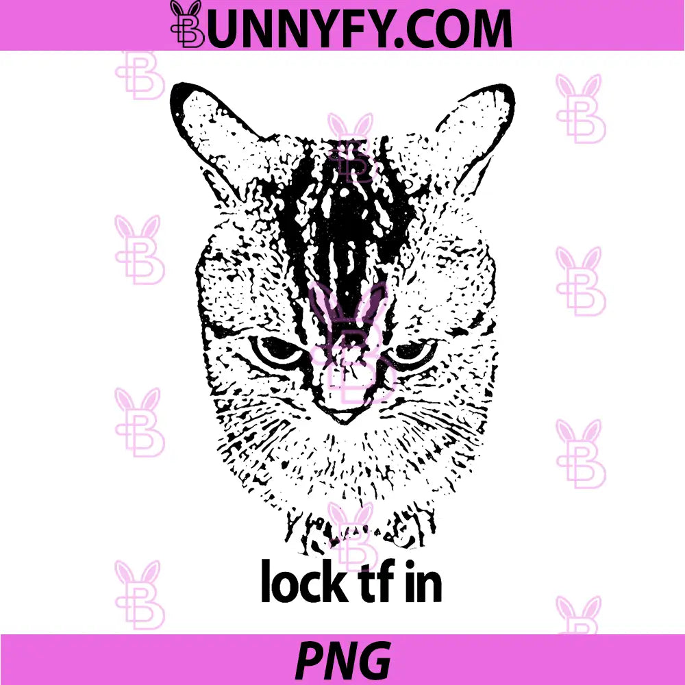 Lock Tf in PNG, Funny Cat PNG, Meme Cat Gym PNG