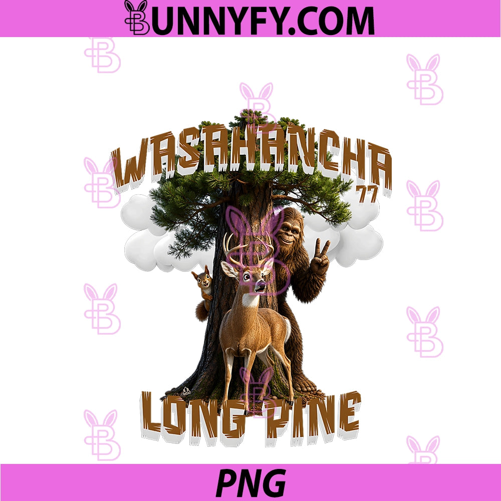 Long Pine PNG, Wasahancha Bigfoot PNG