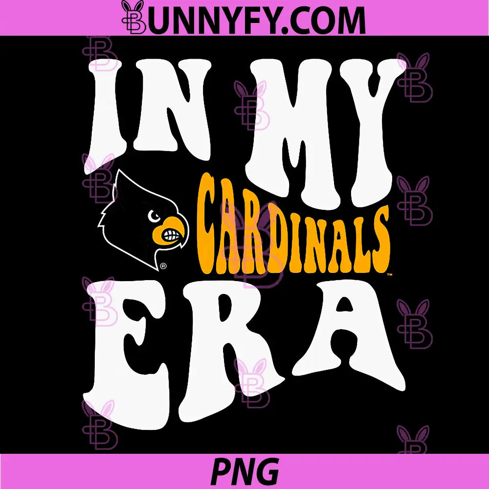 Louisville Cardinals Era PNG, Red Officially Licensed PNG