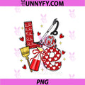 Love Housekeeping PNG, Life Housekeeper Bow Hearts Cute PNG