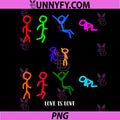 Love LGBT PNG, Ally Rainbow Equality Civil Rights PNG