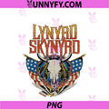 Lynyrd Skynyrd PNG, Americana Steer Skull PNG