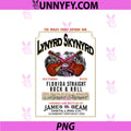 Lynyrd Skynyrd Whiskey PNG, Southern Florida Rock & Roll Vintage PNG