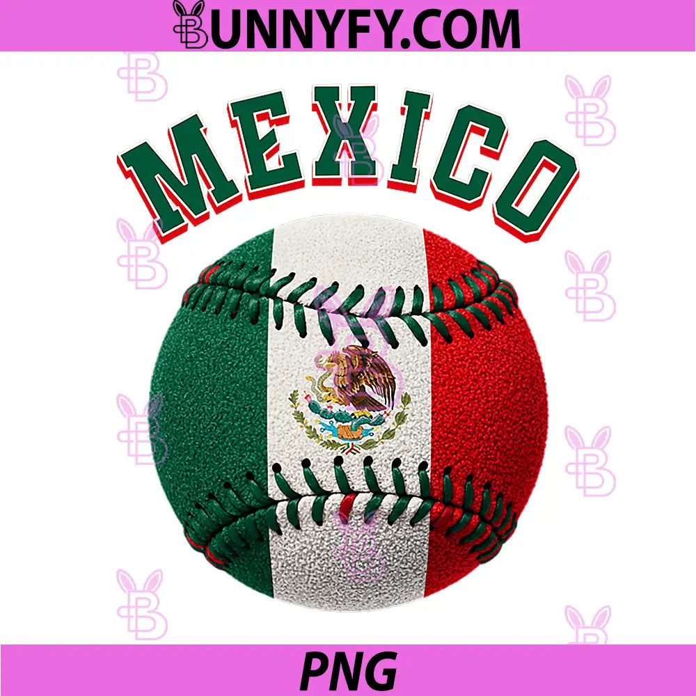 MEX Mexican Flag Béisbol Team PNG, Gear Mexico Baseball Player MX PNG