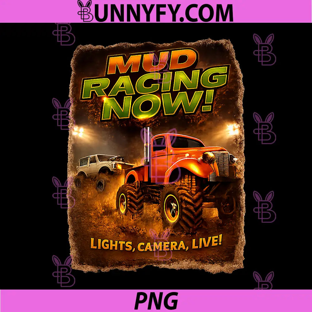 MUD Racing Now Lights PNG, Camera Live PNG