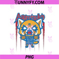 Mademark Aggretsuko Red White And Blue PNG, Rage Americana PNG