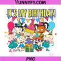 Mademark x Rugrats PNG, It's My Birthday PNG, Celebrate with the Rugrats Gang PNG
