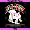 Madoka Magica Kyubey Varsity PNG, Style with Kanji Anime PNG