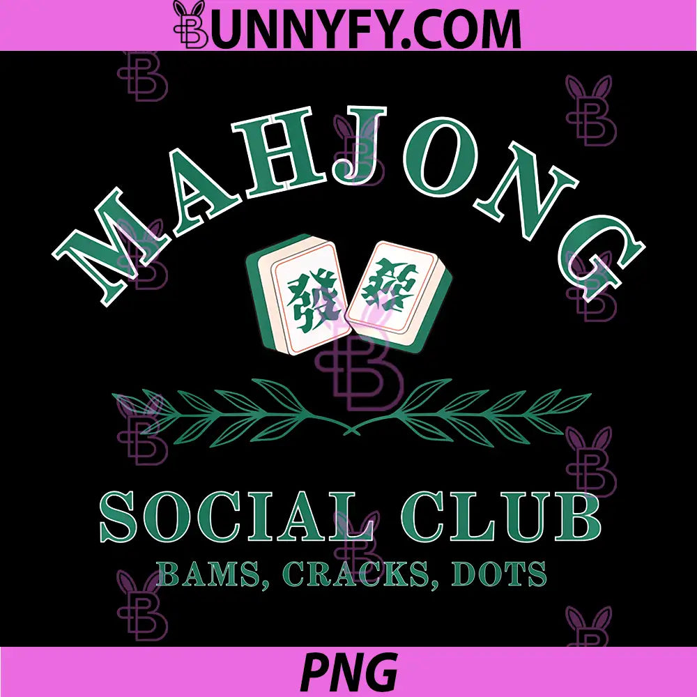Mahjong Social Club PNG, Social Club PNG
