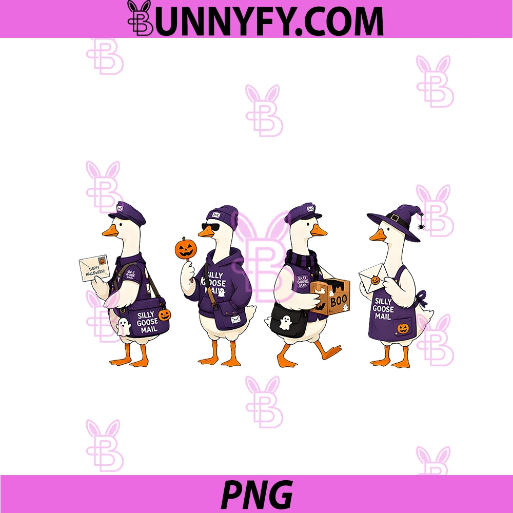 Mail Carrier Silly Goose PNG, Halloween Postal Worker Postman Job PNG