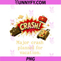 Major Crash Planned For Vacation PNG, Programmer Humor PNG