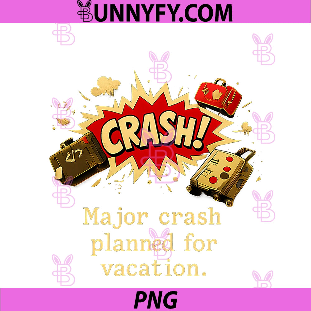 Major Crash Planned For Vacation PNG, Programmer Humor PNG