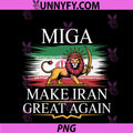 Make Iran Great Again PNG, Vintage Make Iran Great Again PNG