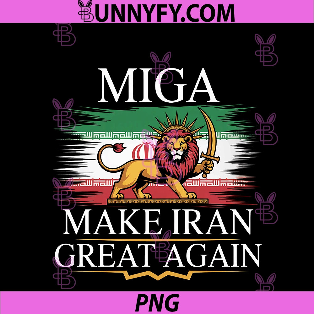 Make Iran Great Again PNG, Vintage Make Iran Great Again PNG
