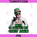 Make St Patricks Day Great Again PNGM, Funny Cute Dogs Cats Quote PNG