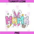 Mama Easter PNG, Bunny Ears Coquette Bow Mom Mother Grandma PNG