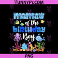 Mamaw Of The Birthday Boy PNG, Sea Fish Ocean Animals Aquarium PNG